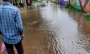 पृथ्वीपुरा में बारिश से अव्यवस्था का आलम