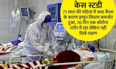 डॉक्टर्स के लिए पहेली बना मामला:ब्लड कैंसर के मरीज में 70 दिन तक कोरोना जिंदा रहा लेकिन एक भी लक्षण नहीं दिखे