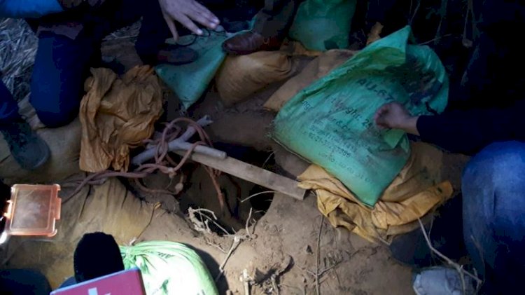 भारत-पाकिस्तान बॉर्डर पर 150 मीटर लंबी सुरंग मिली