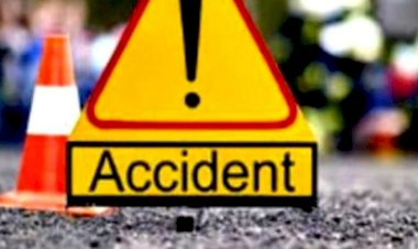 दर्दनाक एक्सिडेंट: बारातियों की कार पर पलटा ट्रक 8 बारातियों की मौत