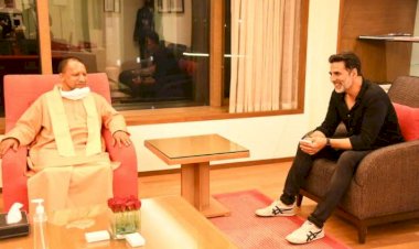 बॉलीवुड: योगी आदित्यनाथ मुंबई में बॉलीवुड हस्तियों की मुलाकात UP में फिल्म सिटी को तैयार करने पर की चर्चा