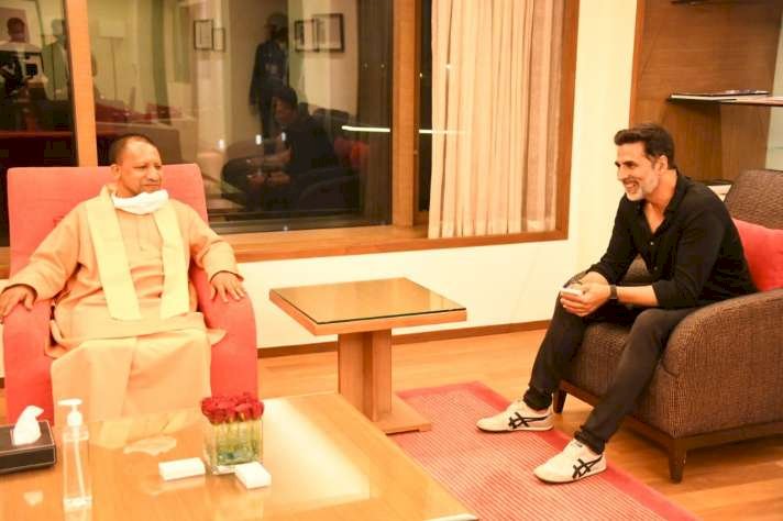 बॉलीवुड: योगी आदित्यनाथ मुंबई में बॉलीवुड हस्तियों की मुलाकात UP में फिल्म सिटी को तैयार करने पर की चर्चा