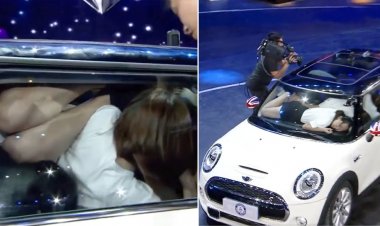 Mini Cooper कार में धड़ाधड़ घुसी 27 लड़कियां, इसके बाद क्या हुआ Video में जरूर देखें