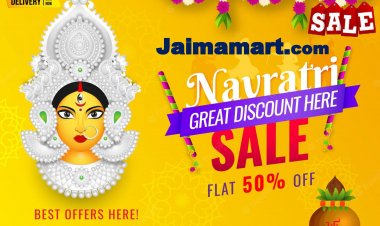 नवरात्रि के पावन उत्सव पर Jaimamart लाया है धमाकेदार ऑफर