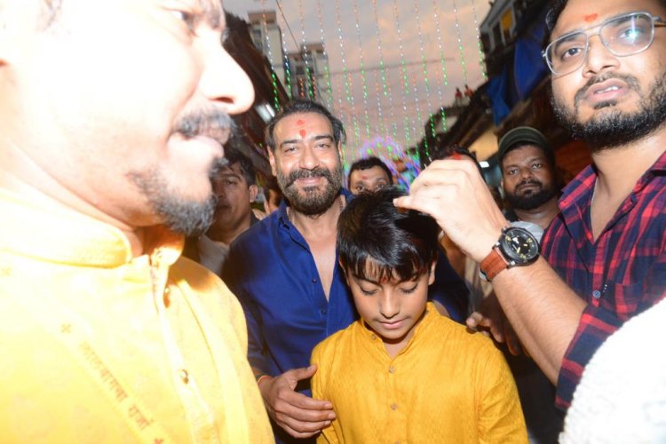 Ganpati Darshan: रश्मिका मंदाना से अजय देवगन तक, लाल बाग के राजा के आगे नतमस्तक हुए ये सितारे