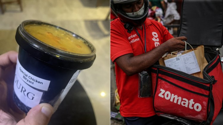 Zomato से शख्स ने ऑर्डर की बिरयानी, फिर घर पर आई ऐसी चीज देखकर गुस्से से हुआ आग-बबूला