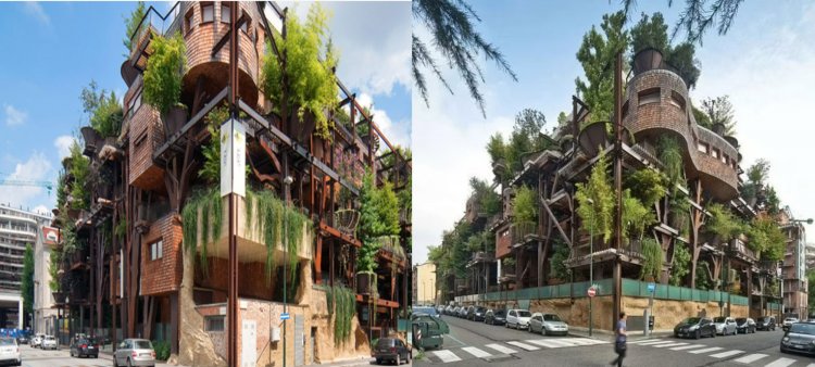 Unique Buildings: टिड्डे वाले कैफे से लेकर इंजन जैसी बिल्डिंग, ऐसी दिखती हैं दुनिया की विचित्र इमारतें