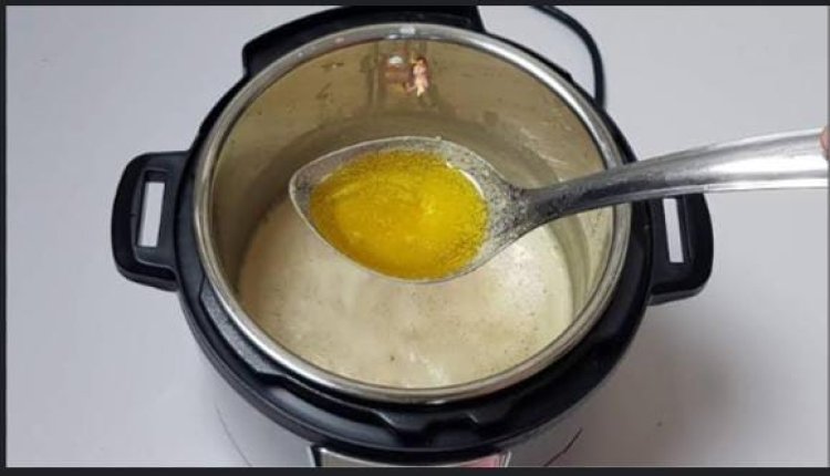 सिर्फ 10 मिनट में प्रेशर कुकर में बनाएं घी