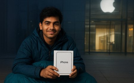 iPhone 17 लॉन्च पर फैन का क्रेज़: दिल्ली से मुंबई तक का सफर बना वायरल