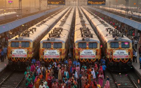 Indian Railways to Operate 12,000 Special Trains for Diwali and Chhath Puja 2025