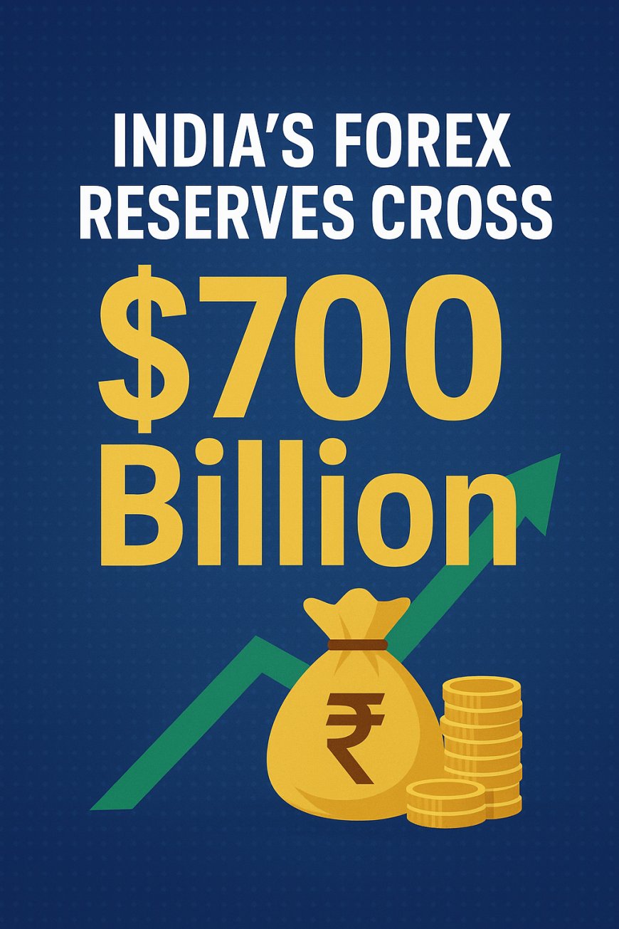 India's Forex Reserves Cross $700 Billion: A New Economic Milestone