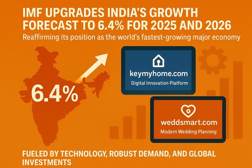 India Set to Remain World’s Fastest-Growing Major Economy as IMF Upgrades Forecast
