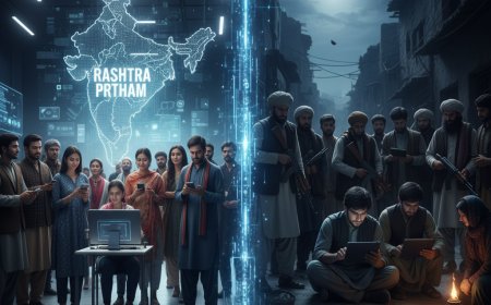 डिजिटल युग में 'राष्ट्र प्रथम' का आह्वान और अफ़गानिस्तान पर 'डिजिटल अंधेरा'