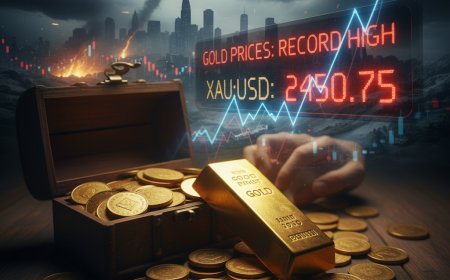 Gold Prices Surge to Record Highs Amid Global Uncertainty