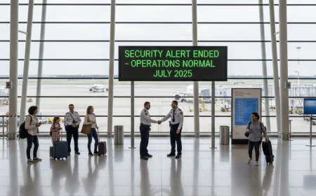 Airport Security Alert Ends After 10 Days of Heightened Measures