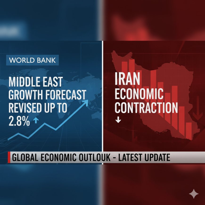 World Bank Revises Middle East Growth Forecast to 2.8%, Iran Faces Economic Contraction