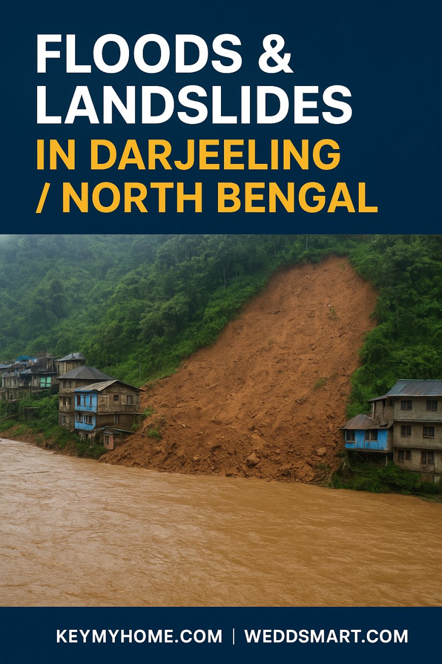 Crushing Rains: Darjeeling & North Bengal Devastated by Floods and Landslides