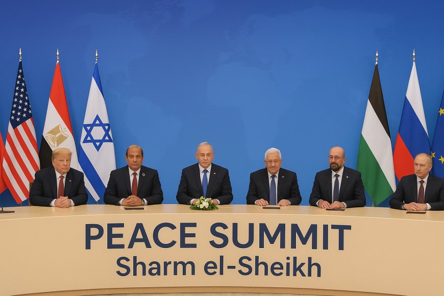 Egypt to Host Global Peace Summit in Sharm el-Sheikh to End Gaza Conflict