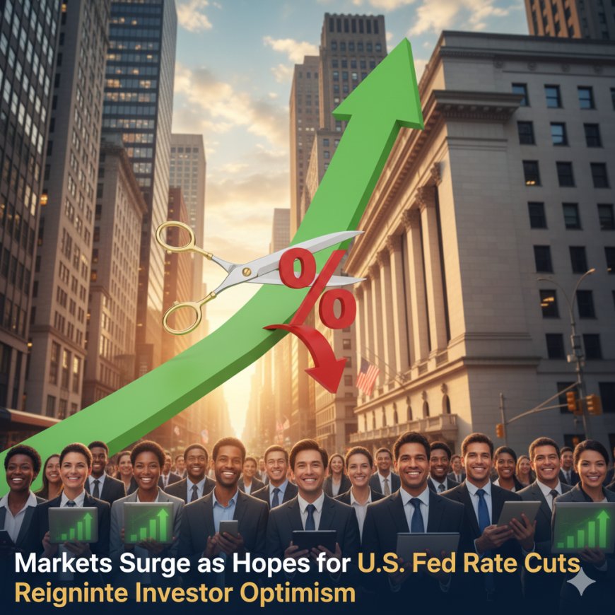 Markets Surge as Hopes for U.S. Fed Rate Cuts Reignite Investor Optimism