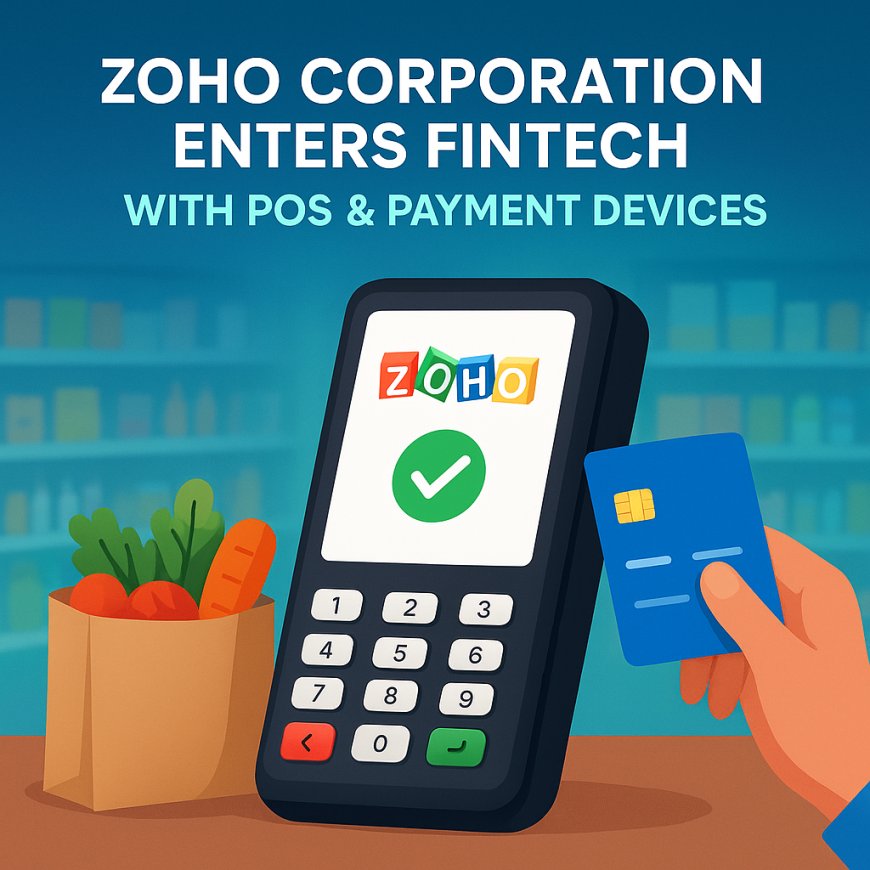 Zoho Corporation Enters Fintech: POS & Payment Devices to Empower Indian Businesses