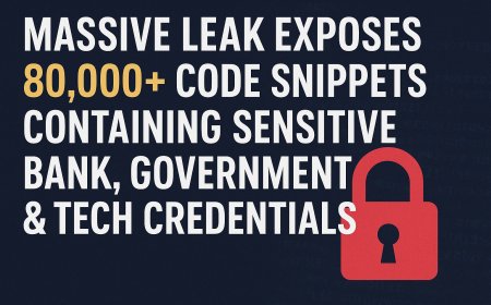 Massive Leak Exposes 80,000+ Code Snippets Containing Sensitive Bank, Government & Tech Credentials
