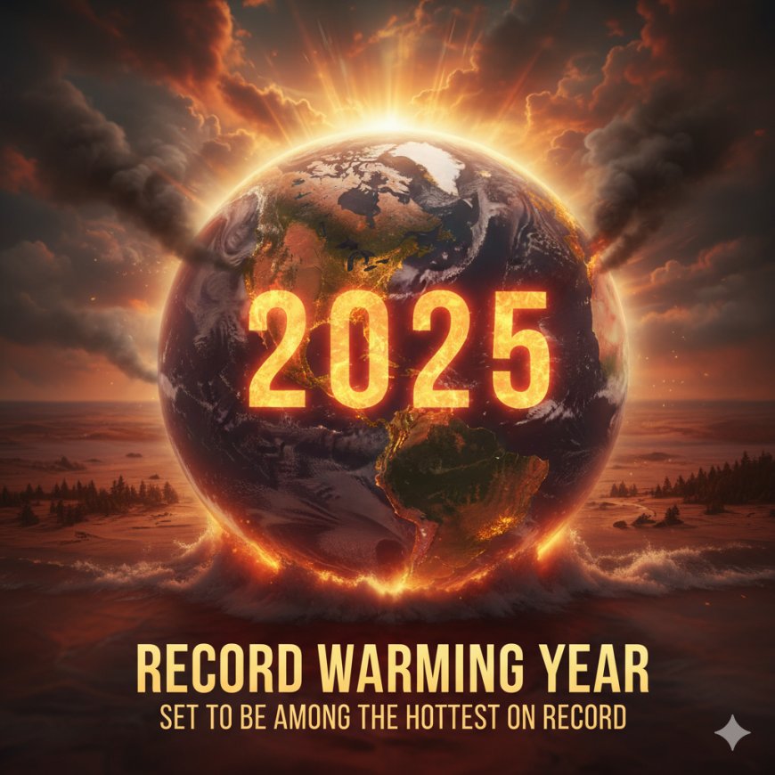 Record Warming Year: 2025 Set To Be Among The Hottest On Record