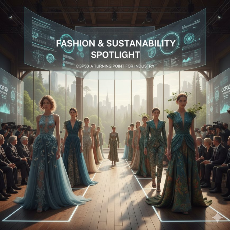 Fashion & Sustainability Spotlight at COP30: A Turning Point For The Industry