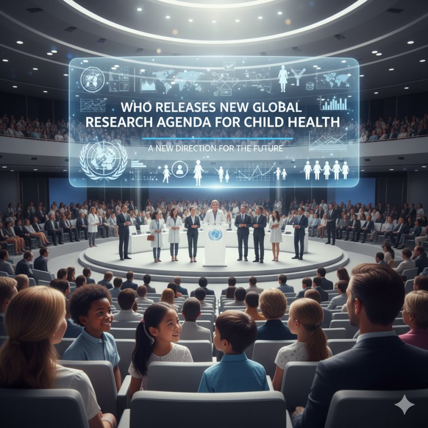 WHO Releases New Global Research Agenda for Child Health: A New Direction for the Future