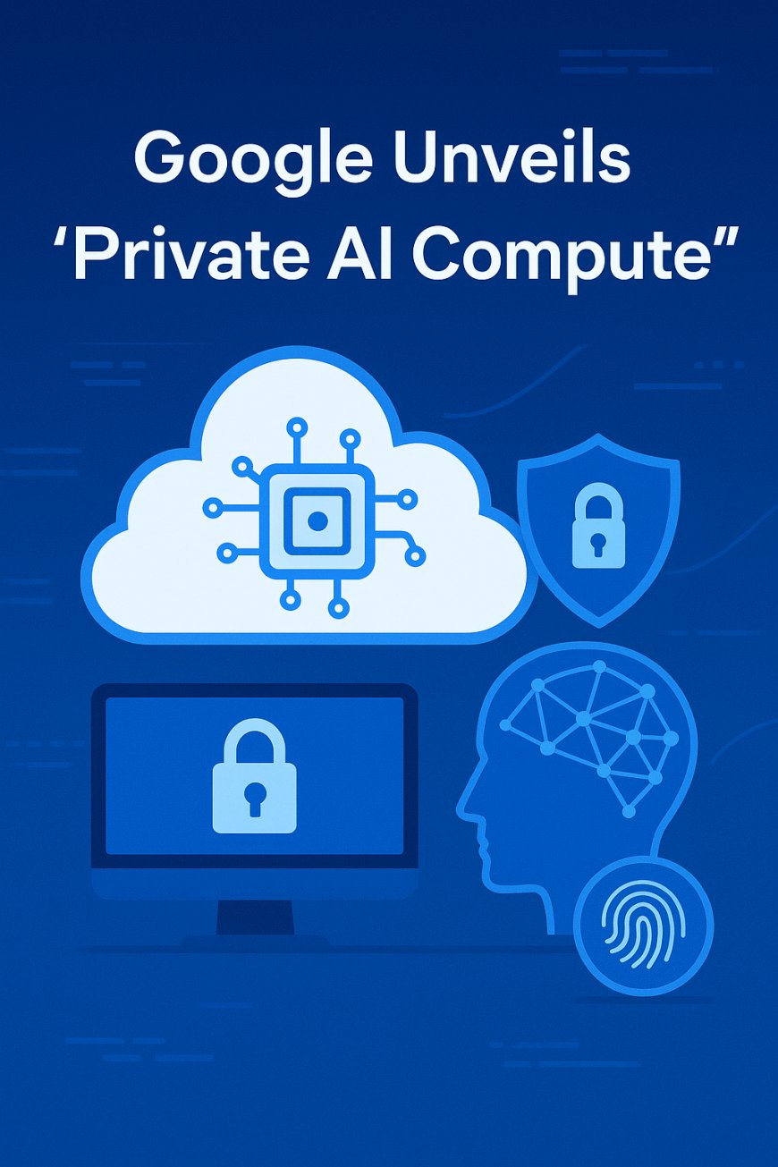 Google Unveils “Private AI Compute”: Smarter Cloud AI with Stronger Privacy
