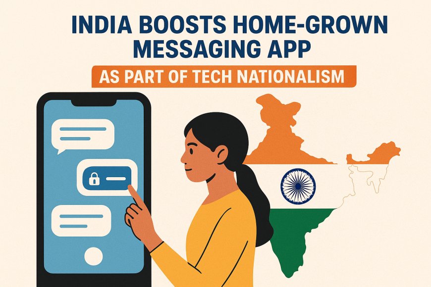 India Pushes Home-Grown Messaging App in New Wave of Tech Nationalism