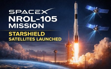 SpaceX Launches NROL-105 Mission, Expanding Secure Satellite Communications