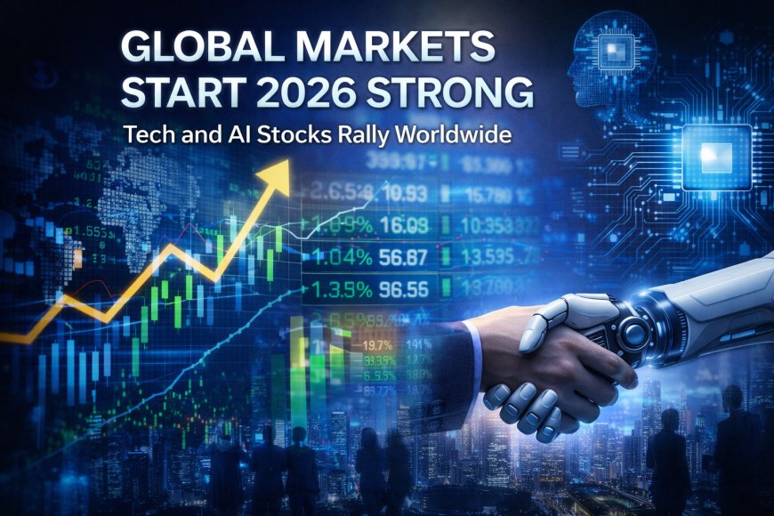Global Markets Begin 2026 on a Positive Note as Tech Leads the Rally