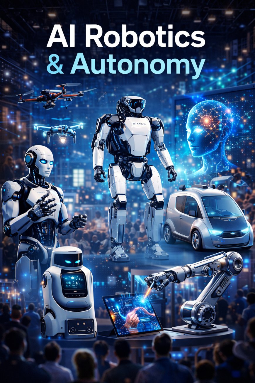 AI Robotics Take Center Stage: The Rise of Autonomous and Tangible Intelligence