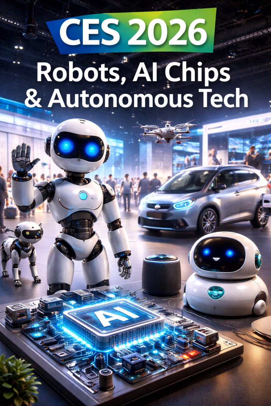 CES 2026: Robots, AI Chips, and Autonomous Tech Define the Future of Innovation