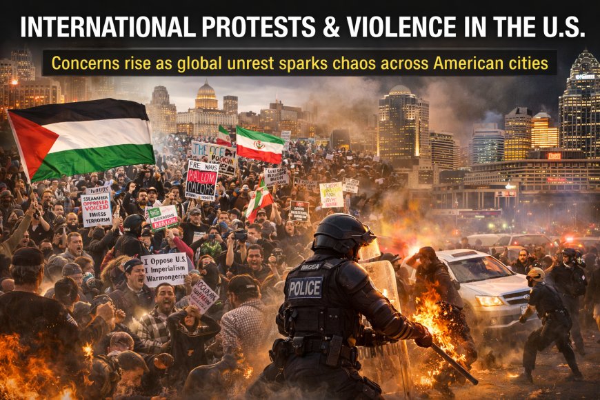International Protests and Rising Violence Highlight Growing Unrest in the United States