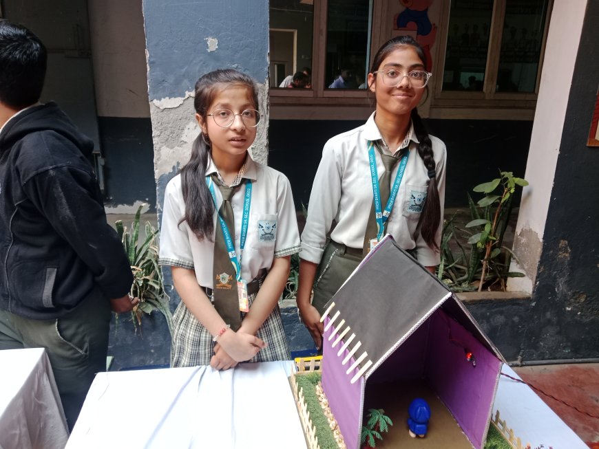 प्रेम भारती स्कूल, डीग में विद्यार्थियों ने बनाए रोबोट, प्रदर्शनी में दिखाया हुनर