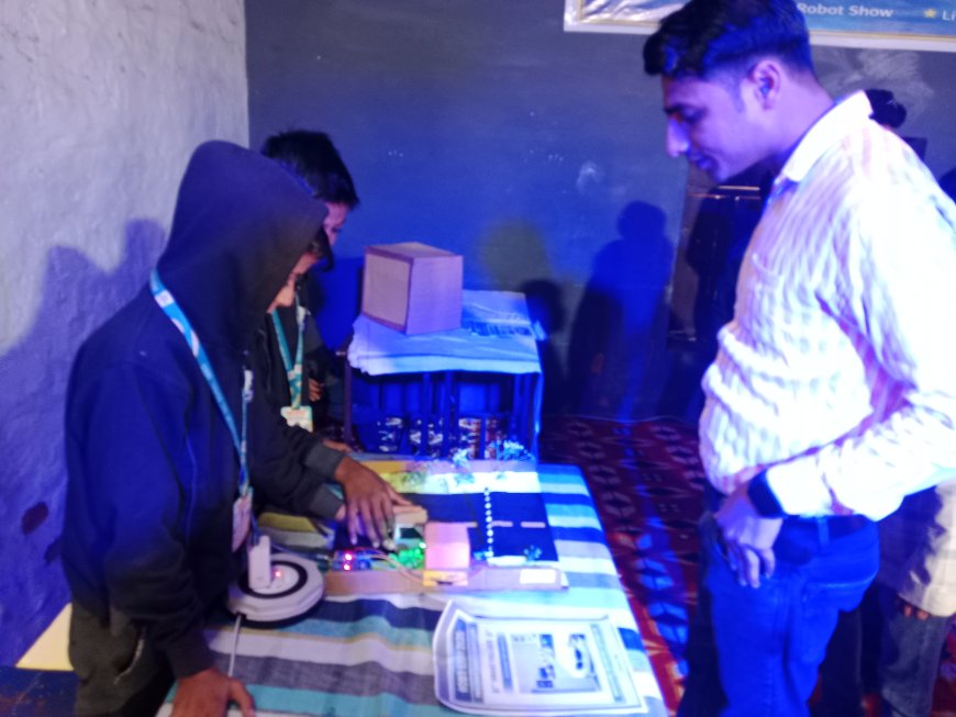 प्रेम भारती स्कूल, डीग में विद्यार्थियों ने बनाए रोबोट, प्रदर्शनी में दिखाया हुनर