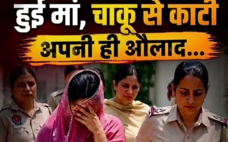 बेटी के रोने से परेशान हुई मां, उतारा मौत के घाट