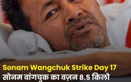सोनम वांगचुंग की तबीयत हुई खराब